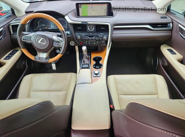 2T2ZZMCA3KC144672 2019 LEXUS RX Black Widok deski rozdzielczej
