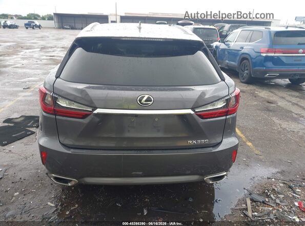 2T2ZZMCA4GC002161 2016 LEXUS RX 350 Gray 
