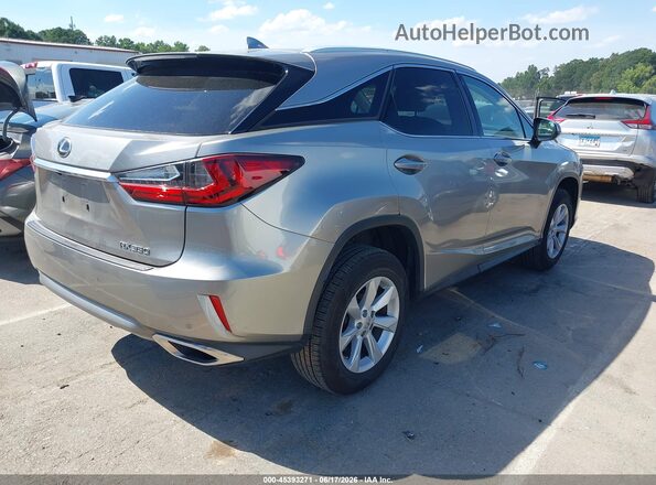 2T2ZZMCA4HC075645 2017 LEXUS RX 350 Gray Trasero derecho