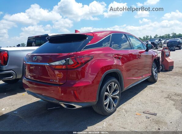 2T2ZZMCA4JC094699 2018 LEXUS RX 350 Red Задня права чверть
