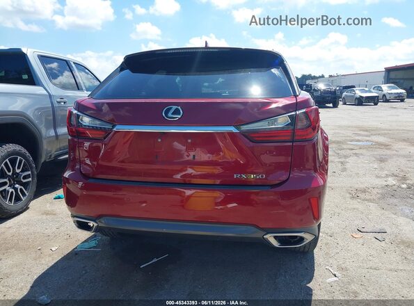 2T2ZZMCA4JC094699 2018 LEXUS RX 350 Red 