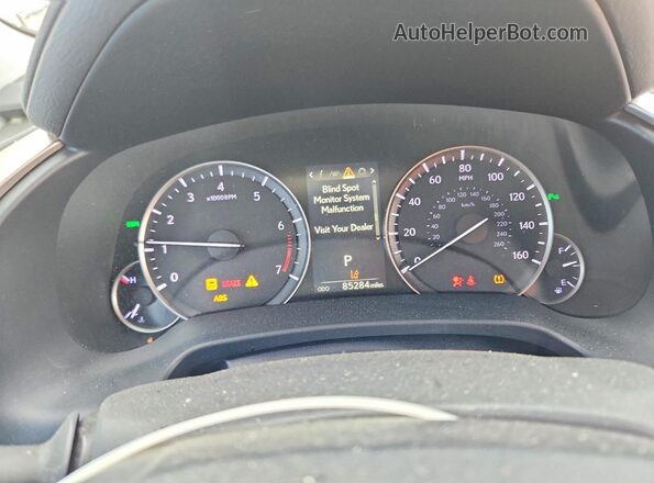 2T2ZZMCA4JC097120 2018 LEXUS RX Blue ხელსაწყოთა პანელის ხედი