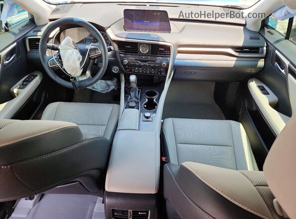 2T2ZZMCA4KC134104 2019 LEXUS RX Серый Вид панели приборов