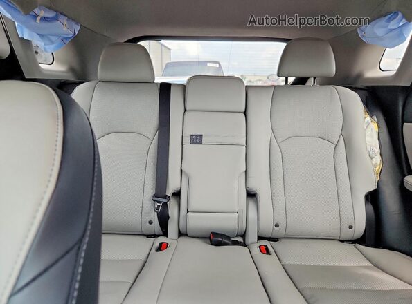 2T2ZZMCA4KC134104 2019 LEXUS RX Серый Вид задних сидений