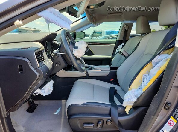 2T2ZZMCA4KC134104 2019 LEXUS RX Серый Вид салона спереди