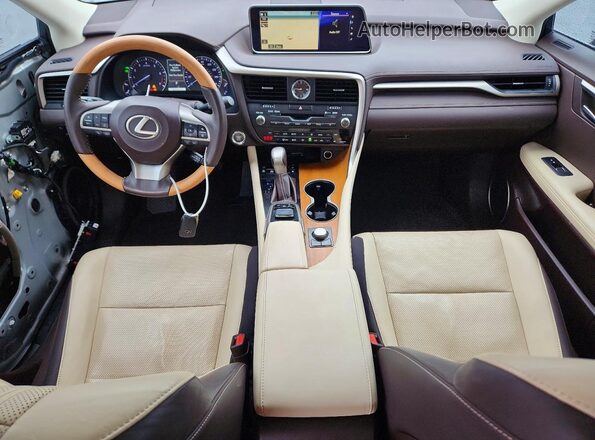 2T2ZZMCA4KC147063 2019 LEXUS RX Silver Widok deski rozdzielczej