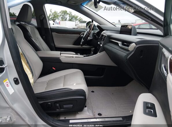 2T2ZZMCA5GC026470 2016 LEXUS RX 350 Серебряный Вид салона спереди
