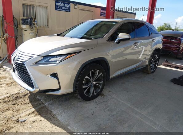 2T2ZZMCA5JC095490 2018 LEXUS RX 350 Champagne Front left