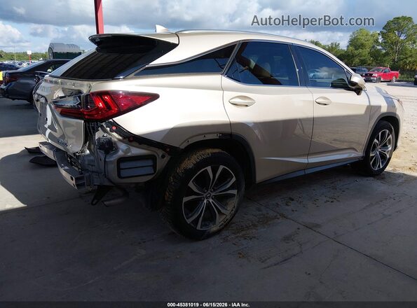 2T2ZZMCA5JC095490 2018 LEXUS RX 350 Champagne Rear right