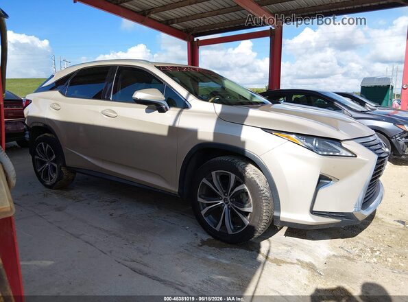 2T2ZZMCA5JC095490 2018 LEXUS RX 350 Champagne 360 interior view