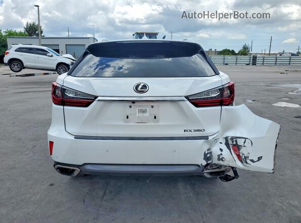 2T2ZZMCA5JC103149 2018 LEXUS RX White Rear view