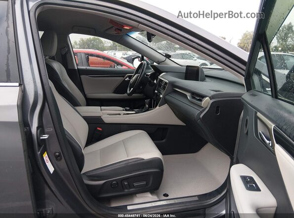 2T2ZZMCA5JC103622 2018 LEXUS RX 350 Серый Вид салона спереди
