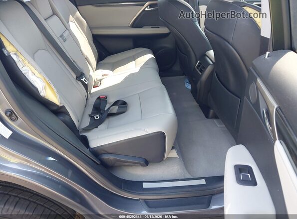 2T2ZZMCA6GC001187 2016 LEXUS RX 350 Silver Widok naklejki z numerem VIN