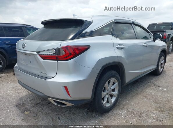 2T2ZZMCA6GC007202 2016 LEXUS RX 350 Серебряный Задняя правая четверть
