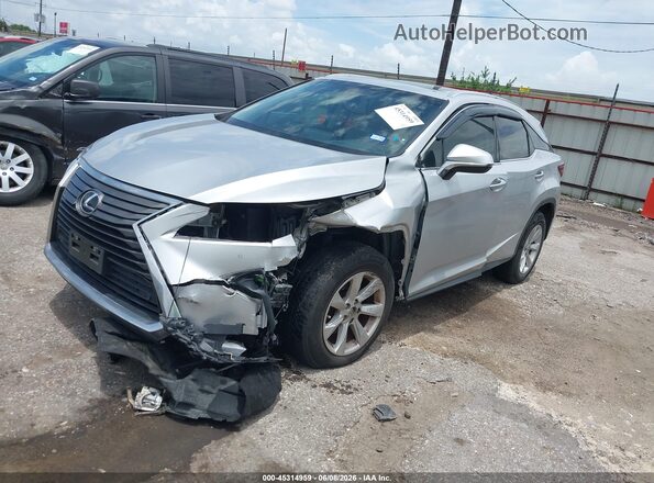 2T2ZZMCA6GC007202 2016 LEXUS RX 350 Серебряный Передняя левая четверть