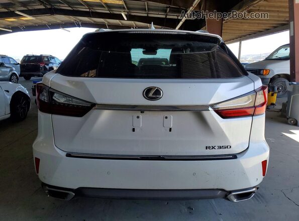2T2ZZMCA6GC010097 2016 LEXUS RX White 