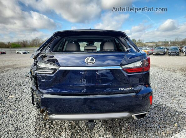2T2ZZMCA6GC031032 2016 LEXUS RX Blue Rear view