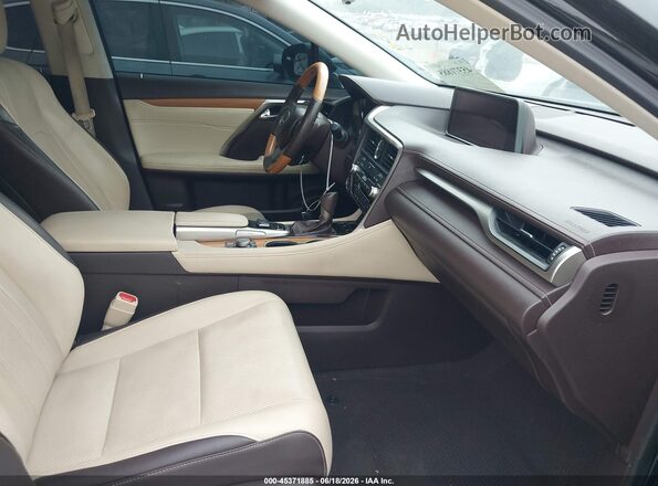 2T2ZZMCA6HC046325 2017 LEXUS RX 350 Black Front interior view