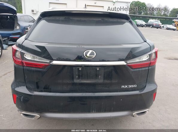 2T2ZZMCA6HC046325 2017 LEXUS RX 350 Black 