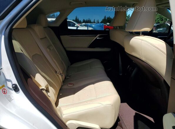2T2ZZMCA6HC076411 2017 LEXUS RX White უკანა სავარძლების ხედი