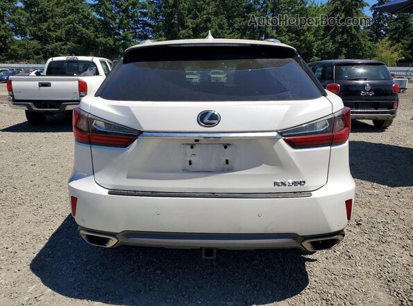2T2ZZMCA6HC076411 2017 LEXUS RX White უკანა ხედი