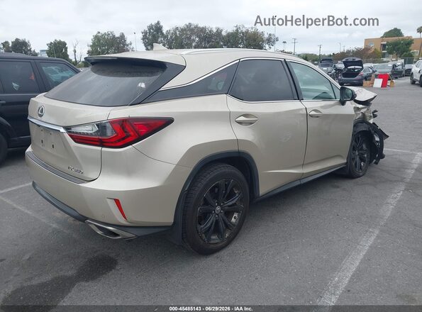 2T2ZZMCA6JC105220 2018 LEXUS RX 350 Champagne Հետևի աջ