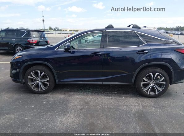 2T2ZZMCA6KC117580 2019 LEXUS RX 350 Blue უკანა სალონის ხედი