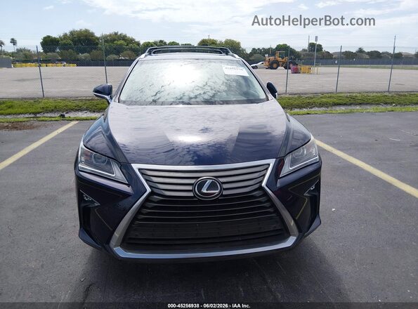 2T2ZZMCA6KC117580 2019 LEXUS RX 350 Blue წინა ხედი