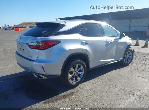 2T2ZZMCA7GC014255 2016 LEXUS RX 350 Silver Trasero derecho