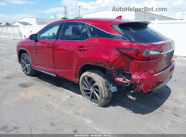 2T2ZZMCA7GC024350 2016 LEXUS RX 350 Red უკანა მარცხენა