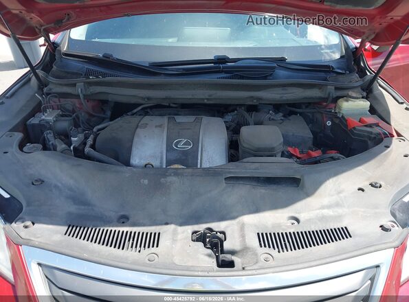 2T2ZZMCA7GC024350 2016 LEXUS RX 350 Red უკანა ხედი