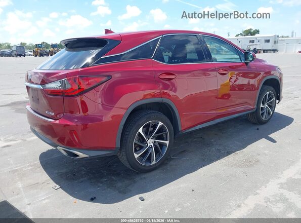 2T2ZZMCA7GC024350 2016 LEXUS RX 350 Red უკანა მარჯვენა