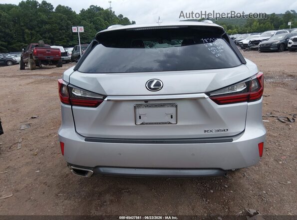 2T2ZZMCA7HC065143 2017 LEXUS RX 350 Silver 