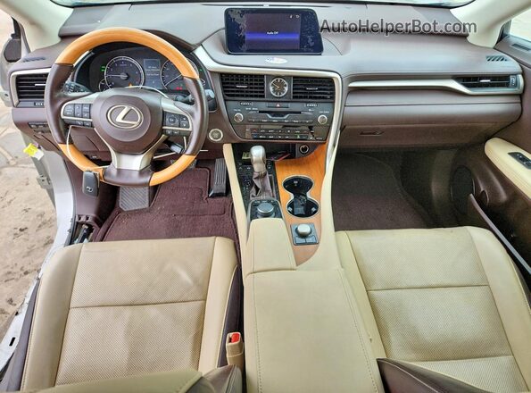 2T2ZZMCA7HC089264 2017 LEXUS RX Gold Вид панелі приладів