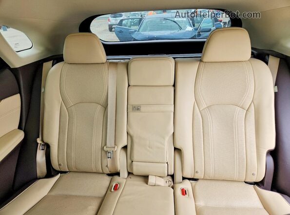 2T2ZZMCA7HC089264 2017 LEXUS RX Gold Вид задніх сидінь