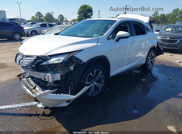 2T2ZZMCA7JC109213 2018 LEXUS RX 350 White წინა მარცხენა ხედი სამი მეოთხედიდან