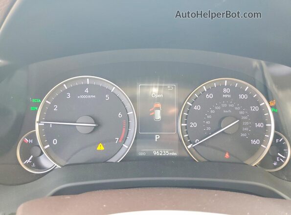 2T2ZZMCA7KC130046 2019 LEXUS RX White Instrument cluster view