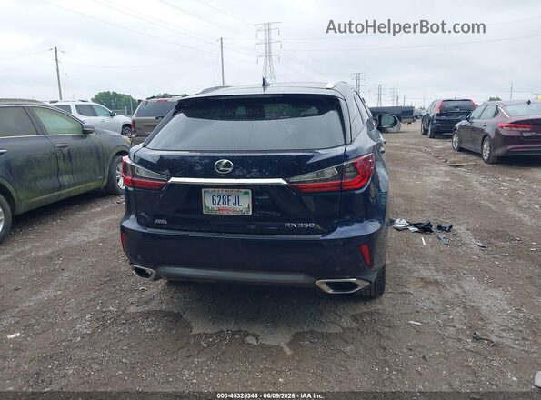 2T2ZZMCA8GC028522 2016 LEXUS RX 350 Blue 