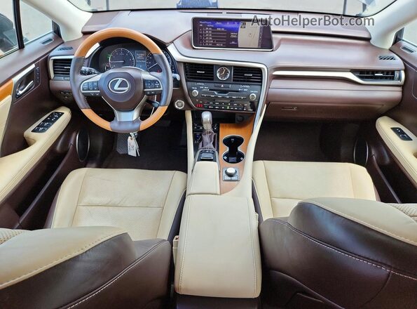 2T2ZZMCA8HC042986 2017 LEXUS RX Black Widok deski rozdzielczej