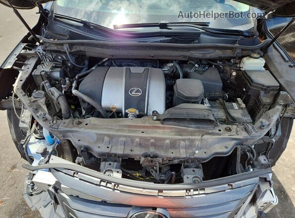2T2ZZMCA8HC042986 2017 LEXUS RX Black Widok komory silnika