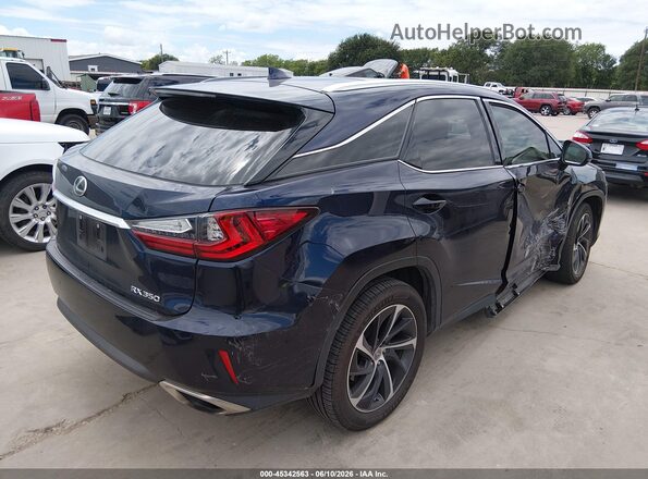 2T2ZZMCA8HC045581 2017 LEXUS RX 350 Blue Հետևի աջ