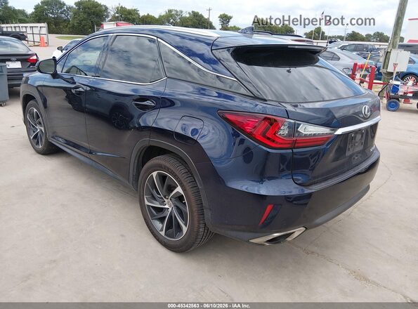 2T2ZZMCA8HC045581 2017 LEXUS RX 350 Blue Հետևի ձախ