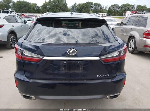 2T2ZZMCA8HC045581 2017 LEXUS RX 350 Blue 