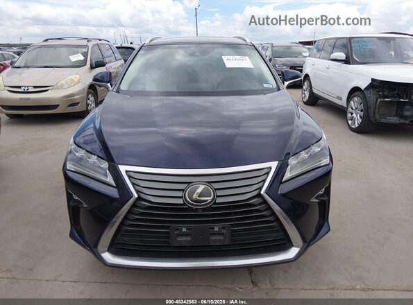 2T2ZZMCA8HC045581 2017 LEXUS RX 350 Blue Սարքավորումների վահանակի տեսք