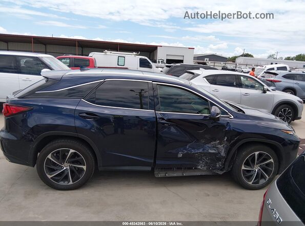 2T2ZZMCA8HC045581 2017 LEXUS RX 350 Blue Սալոնի հետևի տեսք