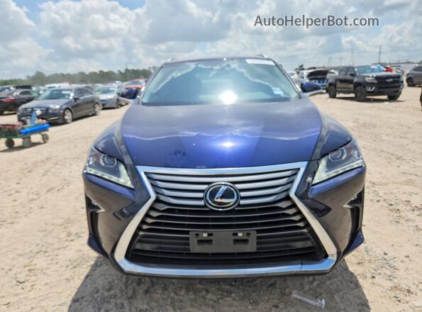 2T2ZZMCA8HC053034 2017 LEXUS RX Blue Front view