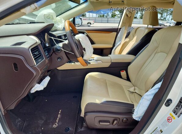 2T2ZZMCA8HC058329 2017 LEXUS RX Silver Вид салону спереду