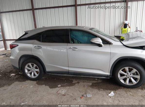 2T2ZZMCA9GC027735 2016 LEXUS RX 350 Silver Rear interior view