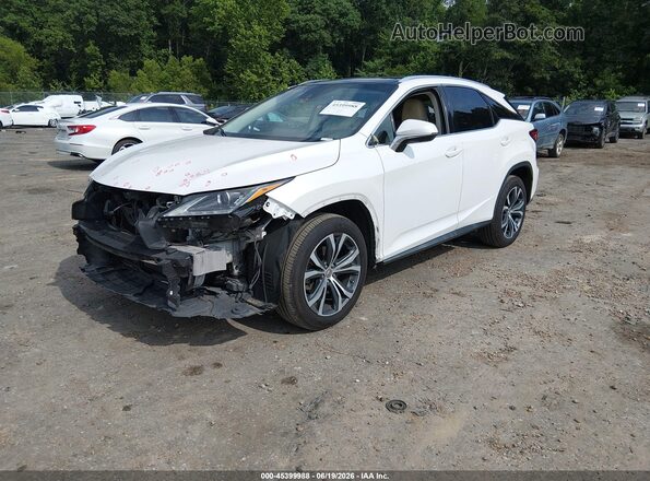 2T2ZZMCA9HC055973 2017 LEXUS RX 350 Белый Передняя левая четверть