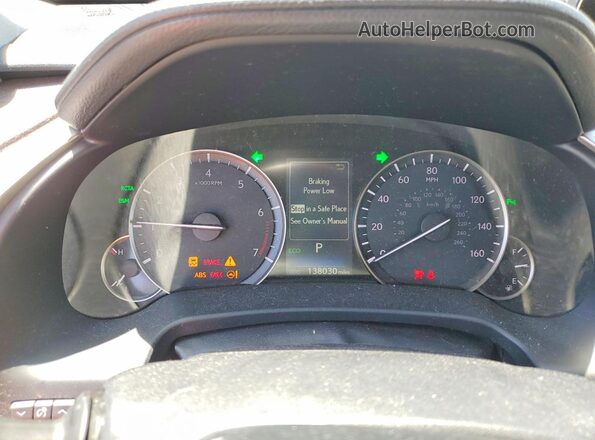 2T2ZZMCAXGC019028 2016 LEXUS RX Black Instrument cluster view